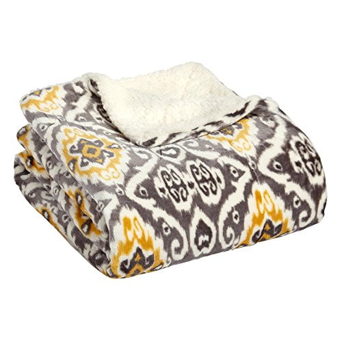 Black Northpoint Damask Mink Throw Black Northpoint Damask Mink Throw